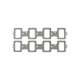 Cometic GM LS7 Gen-4 Small Block V8 .060in Fiber Intake Manifold Gasket Set-With Carbureted Manifold - C5167-060 Photo - Primary