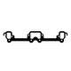 Cometic Chrysler LA V8 .064in ArmorCore Exhaust Manifold Gasket Set - With 4 BBL Carburetor - C5628-064 Photo - Primary
