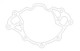 Cometic Ford 351W Windsor V8 .018in AFM Water Pump Gasket - SVO - C5662-018 Photo - Primary