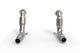 Kooks 20-24 Ford Exployer ST/Aviator 3in x 2-1/2in Stainless Steel GREEN Catted Downpipes - 15113300 Photo - Unmounted