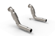 Kooks 20-24 Ford Exployer ST/Aviator 3in x 2-1/2in Stainless Steel GREEN Catted Downpipes - 15113300 Photo - Unmounted