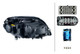 Hella 2009-2011 Mercedes-Benz GLK280 Headlight Assembly - 354878071 Photo - Close Up