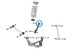 Superpro 11-24 Jeep WK2 Grand Cherokee - Adjustable Rear Upper Control Arm - Inner Bushing - SPF5210XK Photo - out of package