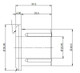 Superpro 14-23 Ram ProMaster 1500/2500/3500 Rear Leaf Spring Rearward Eye Bushing Set - SPF5417K Photo - out of package