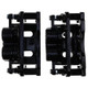 Power Stop 07-08 Cadillac Escalade Front Black Caliper - Pair w/Bracket - S4918BLK Photo - out of package