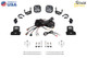 Diode Dynamics 17-24 Can-Am Maverick X3 SS3 Stage Series Ditch Light Kit - Pro White Combo - DD7866 User 2