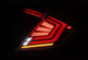 AlphaRex 16-21 Honda Civic Hatchback / Type-R FK8 Nova-Series LED Tail Lights (Pair) - Black - 676020 User 3