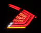 AlphaRex 16-21 Honda Civic Hatchback / Type-R FK8 Nova-Series LED Tail Lights - Clear Smoke - 676040 User 5