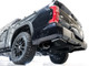AWE 0FG Exhaust for 3rd Gen Toyota Tundra - Dual Diamond Black Tips - 3015-33063 Photo - Mounted