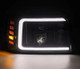 AlphaRex 92-96 Ford F-Series/Bronco PRO-Series Proj Headlights Alpha-Blk w/Seq. Sig & DRL - 880265 User 2