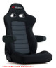 Bride Cusco Euroster II Cruz Armrest Option Black Fireproof Material Seat - BRD-E54ACN User 1
