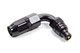 Q/R #4 90 Deg Hose End Plug Valved Black