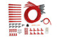 8.5MM Spark Plug Wire Set - Red