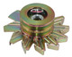 Alternator Gold Zinc Fan And Pulley Combo