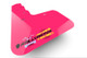 Rally Armor 2024 Toyota Tacoma Pink Mud Flap BCE Logo - MF114-BCE24-PK-BLK User 1