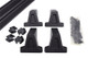 Deezee Cargo Management - Universal Hex Series Cross Rails - 68in. Kit - Texture Black - DZ99782TB Photo - Unmounted