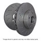 EBC 77-90 Porsche 911 3.3T RK Premium Cross-Drilled Rear Rotors - RK1164XD Photo - Unmounted