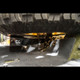 Skyjacker 07-18 Jeep Wrangler JK Spare Tire Carrier Kit W/ Adjustable Brackets - J07STM Photo - Mounted