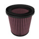 K&N Universal 4in Flange x 6-17/32in Base x 6-3/4in Height Clamp-On Air Filter - RU-5401 Photo - lifestyle view