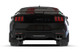 Rally Armor 2024+ Ford Mustang Black UR Mud Flap w/ Metallic Black Logo - MF126-UR-BLK-MBK User 1