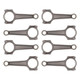 Manley Chevrolet LS Pro Series I-Beam Connecting Rod - 6.100in L - Stock Journal Size (Set of 8) - 14442-8 User 3