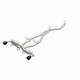 MagnaFlow 2020+ Toyota Supra SPEQ Series Cat-Back Performance Exhaust System w/ Black Chrome Tips - 19707 360 Degree Image Set