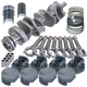 Eagle Chevy 454 1Pc 4.250in Crank 6.385in I-Beam Rod -3cc Flat Top 4.280in Pistons Rotating Assembly - 18020L030 Photo - Primary
