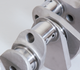 Eagle Chevrolet 305/350 3.750in Stroke 2.000in Rod Journals Forged 4340 Lightweight Steel Crankshaft - 4349375057LA Photo - Close Up