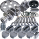 Eagle Chevy 350 1Pc 3.750in Crank 6.000in I-Beam Rods 4.040in Pistons 168 Tooth FP Balanced Assembly - B13007L04068 Photo - Primary