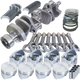 Eagle Chevy 350 1Pc 3.750in Crank 5.700in I-Beam Rod 4.060in Pistons 168 Tooth FP Balanced Assembly - B13054L06068 Photo - Primary