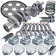 Eagle Chevy 350 1Pc 3.750in Crank 5.700in I-Beam Rods 4.000in Pistons 153 Tooth FP Balanced Assembly - B15404L00053 Photo - Primary