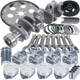 Eagle Chevy 350 1Pc 3.750in Crank 5.700in I-Beam Rods 4.060in Pistons 168 Tooth FP Balanced Assembly - B15404L06068 Photo - Primary