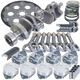 Eagle Chevy 350 1Pc 3.750in Crank 5.700in I-Beam Rod 4.040in Pistons Eagle 168 Tooth FP Bal Assembly - B15454L04068 Photo - Primary