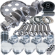 Eagle Chevy 454 1Pc 4.250in Crank 6.385in I-Beam Rod -3cc Flat Top 4.280in Pistons Balanced Assembly - B18021L030 Photo - Primary