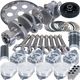 Eagle Chevy 454 1Pc 4.250in Crank 6.385in I-Beam Rods 17cc Dome 4.320in Pistons Balanced Assembly - B18023L070 Photo - Primary