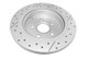DBA 2009 Pontiac G8 GT 6.0L (V8) Uni-Directional Cross-Drilled/Slotted Rear Rotor - DBA2029X Photo - Close Up