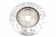 DBA 04-06 Lexus RX330 Front Drilled & Slotted Street Series Rotor - DBA2702X Photo - Close Up