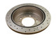 DBA 07+ Toyota Landcruiser 200 Series Rear Cross Drilled & Slotted Street Series Rotor - DBA2723X Photo - Close Up