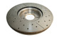 DBA 06+ MazdaSpeed3 Front Drilled & Slotted Street Series Rotor - DBA2962X Photo - Close Up