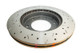 DBA 8/83-89 Toyota Land Cruiser Front Slotted & Cross Drilled 4000 XS Series Rotor - DBA4151XS Photo - Close Up