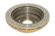 DBA 05 Pontiac GTO Rear Slotted & Drilled 4000 Series Rotor - DBA42021XS Photo - Close Up