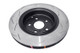 DBA 09 Pontiac G8 GXP V8 6.2L Rear Slotted 4000 Series Rotor - DBA42031S Photo - Close Up