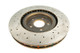 DBA 08+ EVO X Front Drilled & Slotted 4000 Series Rotor - DBA42224XS Photo - Close Up