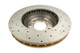 DBA 3/06-08 Audi Q7 Front Drilled & Slotted 4000 Series Rotor - DBA42246XS Photo - Close Up