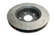 DBA 07-09 Jeep Wrangler JK Front Slotted 4000 Series Rotor - DBA42536S Photo - Close Up