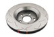 DBA 07-18 Jeep Wrangler (332mm Front Rotor) Front 4000 Series Slotted Rotor - DBA42630S Photo - Close Up
