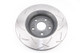 DBA 2011-2014 Jeep Grand Cherokee SRT8 Front Slotted T3 4000 Survival Series Uni-Directional Rotor - DBA42635S Photo - Close Up