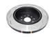 DBA 08-10 STi/2017 BRZ w/Perf. Pkg. Dual-Drilled Rear Slotted 4000 Series Rotor - DBA42656S-10 Photo - Close Up