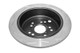 DBA 14-21 Subaru WRX / 12-21 Scion FR-S/Toyota GR 86 Rear T3 Slotted 4000 Series Rotor - DBA42659S-10 Photo - Close Up