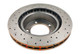 DBA 07+ Toyota Landcruiser 200 Series Front Drilled and Slotted 4000 Series Rotor - DBA42722XS Photo - Close Up